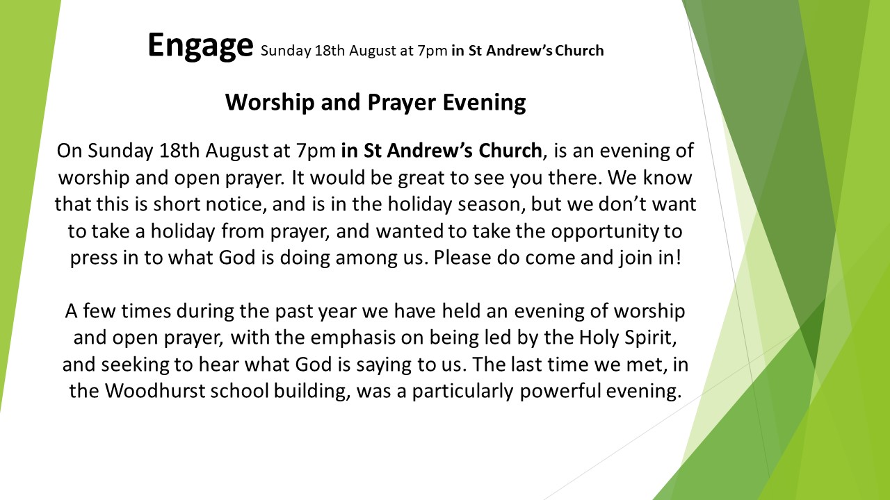 5. Engage worship and prayer