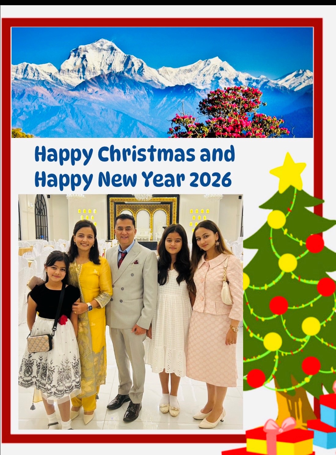 Happy Christmas from Nepal